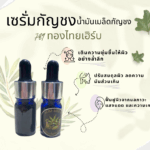 เซรั่มกัญชง น้ำมันที่สกัดจากเมล็ดกัญชง